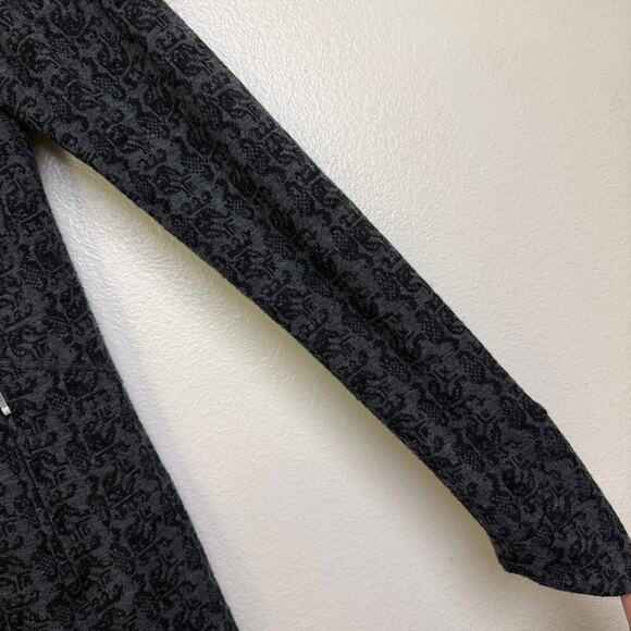 Ibex Juliet Zip Tunic Cardigan Sweater Large Gray Outdoors Merino Wool Zque Knit - Picture 3 of 12